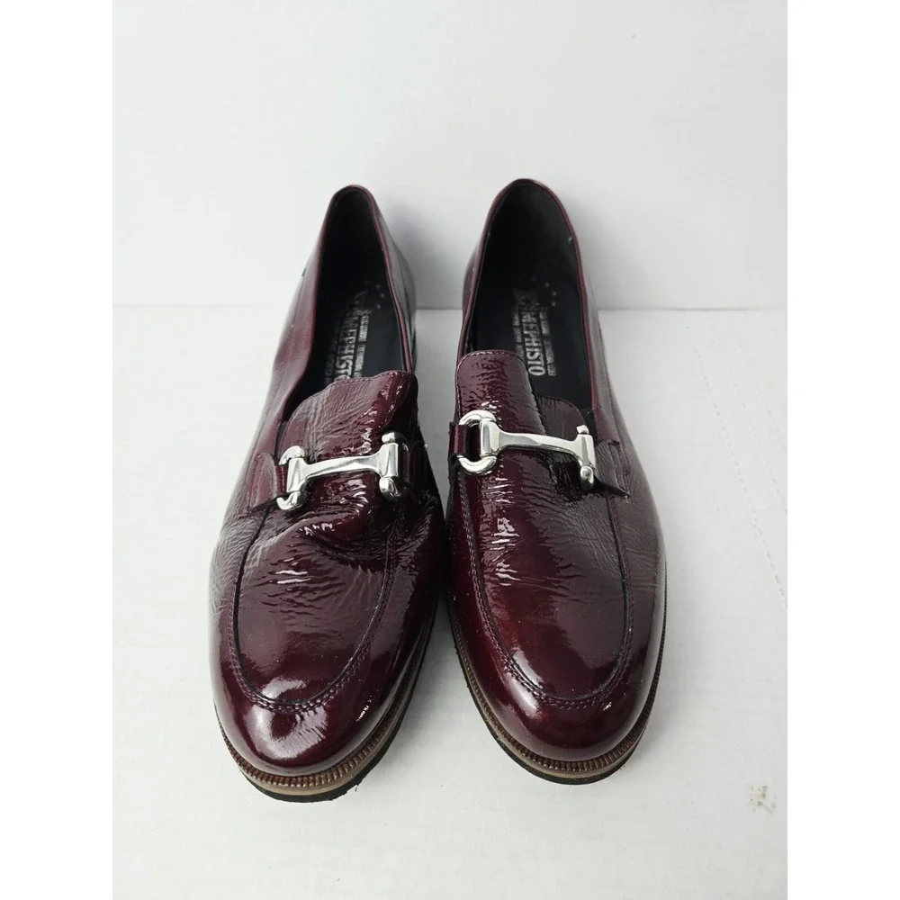 Mephisto Loafers Womens SZ 10.5 Brown Roxana‎ Leather Casual Comfort Shoes